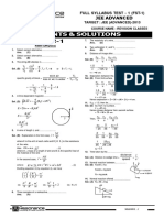 Paper-1: Hints & Solutions