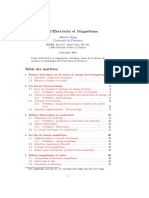 Cours D' Electricite Et Magnetisme