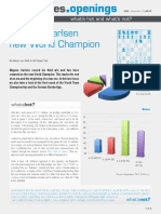Magnus Carlsen New World Champion: What's Hot and What's Not?