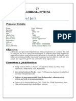 Sayed Mahmoud Jalili CV R