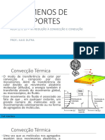 FT - Aula 12 e 13 Conduc3a7c3a3o e Convecc3a7c3a3o1 PDF