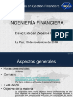 Ingeniería Financiera-Capítulo I