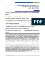 Influence of Source Limitation On Yield and Yield Components of Wheat