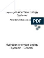 Hydrogen Alternate Energy Systems