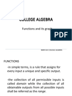 Math10 Functions and Its Graph