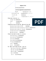 Algebra Ejercicios Prepo SII 2018 Cuaderno TV10