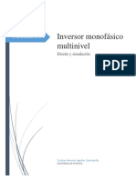 Diseño y Simulación de Un Inversor Monofásico de Tres Etapas