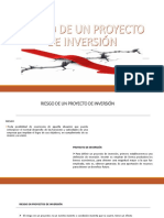 Riesgo de Un Proyecto de Inversión