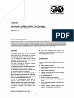 SPE 29259 An Innovative Model For Drilling Fluid Hydraulics