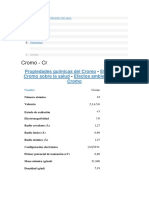 Tratamiento y Purificación Del Agua Cromo