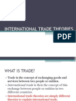 Trade Theories