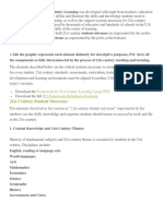 21st Century Student Outcomes: Framework For 21st Century Learning 2-Page PDF P21 Framework Definitions Document