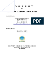 Five Year Planning in Pakistan