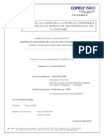 Etude de La Liaison de La Centrale Thermique de Komsilga Au Reseau de Transport 90 KV de La Sonabel