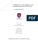 Case Comment: J. Mohapatra & Co. and Another V. State OF ORISSA AND ANOTHER. (1984 AIR 1572, 1985 SCR (1) 322)