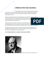 9 Inventors Killed by Their Own Inventions: 01) THOMAS MIDGLEY, JR. (1889-1944) : PULLEY SYSTEM