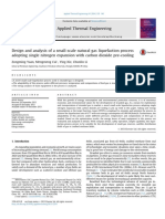 Design and Analysis of A Small-Scale Natural Gas Liquefaction Process N2 and CO2