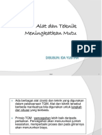 Alat Dan Teknik Meningkatkan Mutu