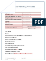 Sample Template (SOPs)