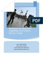 Beneficios Del Desarrollo Sostenible en El Turismo de Ica y Trujillo