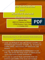 Normal Distribution and Standard Normal Distribution