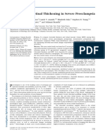 Choroidal and Retinal Thickening in Severe Preeclampsia: Retina