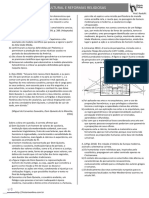 5 Lista Renascimento e Reformas