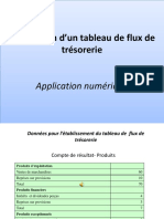 Etablissement Du Tableau Des Flux de Tresorerie