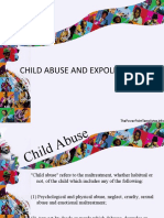 Child Abuse and Exploitation