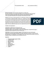 Empirical Formula For Magnesium Oxide