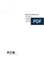 Eaton DX 3Ph User Manual