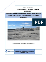 Determinación de Los Parámetros Fisico-Químicos de Calidad de Las Aguas