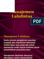 Manajemen Lalulintas