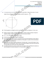 Class9-NTSE MATH WORKSHEET