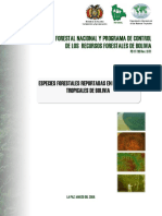 Documento Especies Infobol