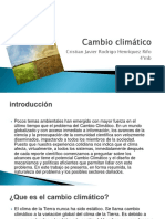 Cambio Climático