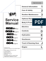 JCB 802.7plus MINI EXCAVATOR Service Repair Manual SN 747084 To 747210 PDF