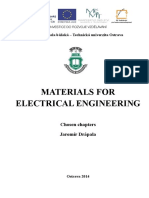 Materials For Electrotechnics and Microelectronics