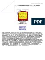 O Que É Comunicação Col Primeiros Passos PDF