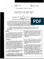 Eaton - The Equation For Geopressure Prediction From Well Logs PDF