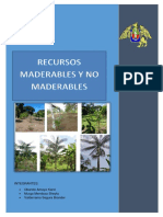 Productos Forestales Maderables