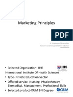 Marketing Principles: E.Pradeepa Dhanushka