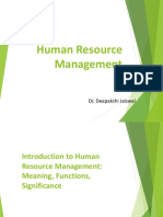 Introduction To HR