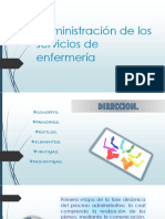 Administración de Los Servicios de Enfermería