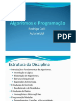 Algoritmos e Programação