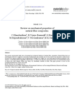 Mechanical Properties of Natural Fiber Composites.