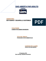 Unidad 7 - Ser Humano y Su Contexto Ensayo 2 - UAPA