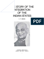 The Story of The Integration of The Indian States by V P Menon