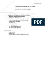 Design 003H AmmoniaSynthesis EconomicAnalysis PDF