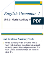 Modal Verbs